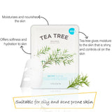 Benefits of It's Skin The Fresh Mask Sheet-Tea Tree (Set-10) (20ml)