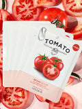 It's Skin The Fresh Tomato Mask Sheet for Face- Set Of 5 For Sensitive Skin Unisex (20ml Each)