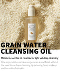 JUICE TO CLEANSE Grain Water Cleaning Oil All skin types for Men & Women (200 ml)