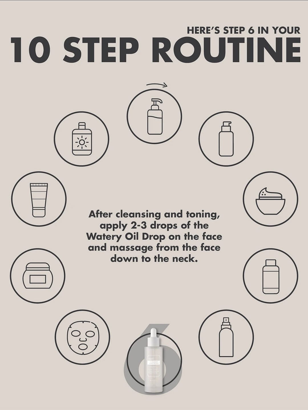 Klairs Fundamental Watery Oil Drop 50 ml