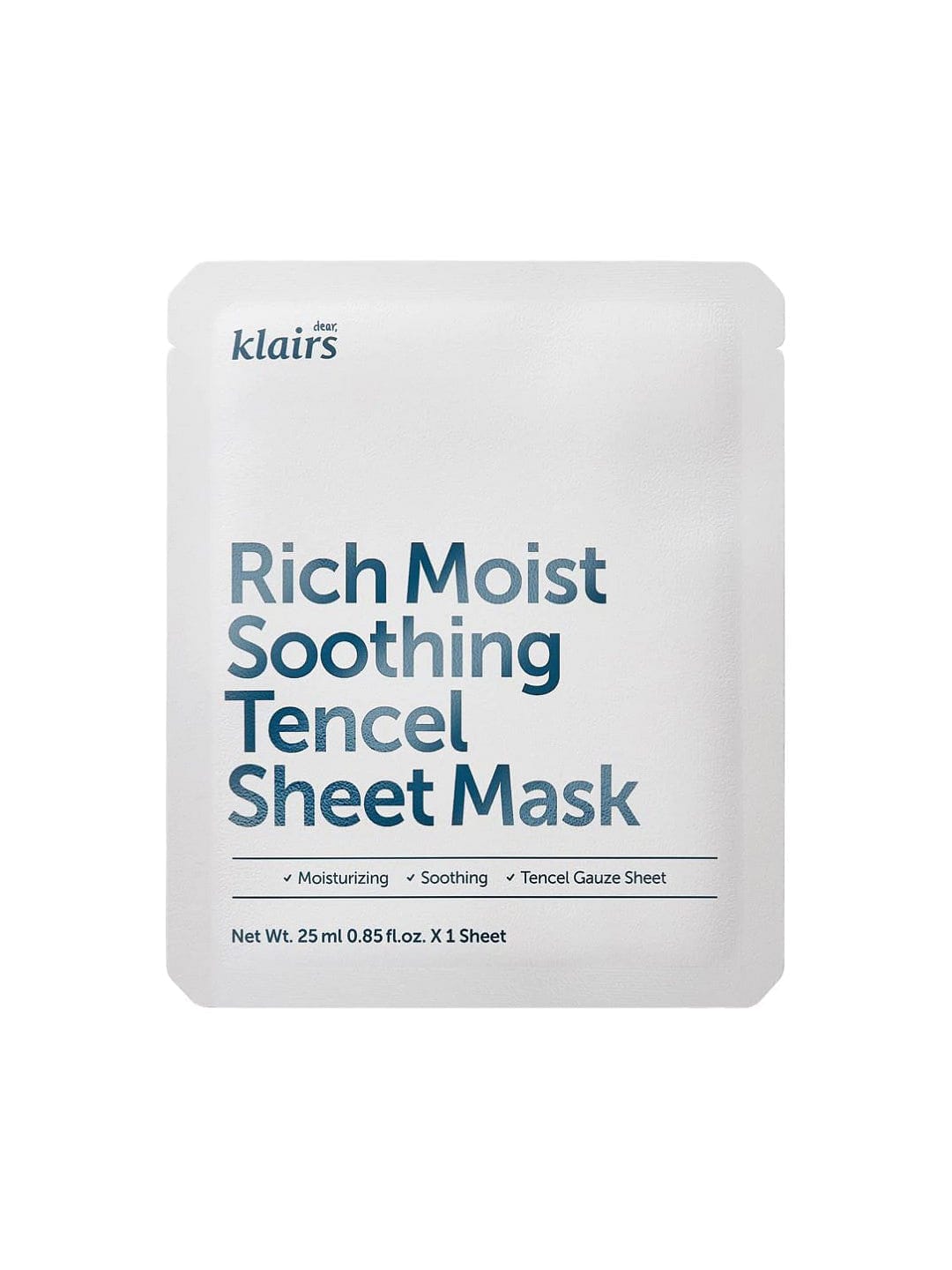 Klairs Rich Moist Soothing Tencel Sheet Mask (1pcs)