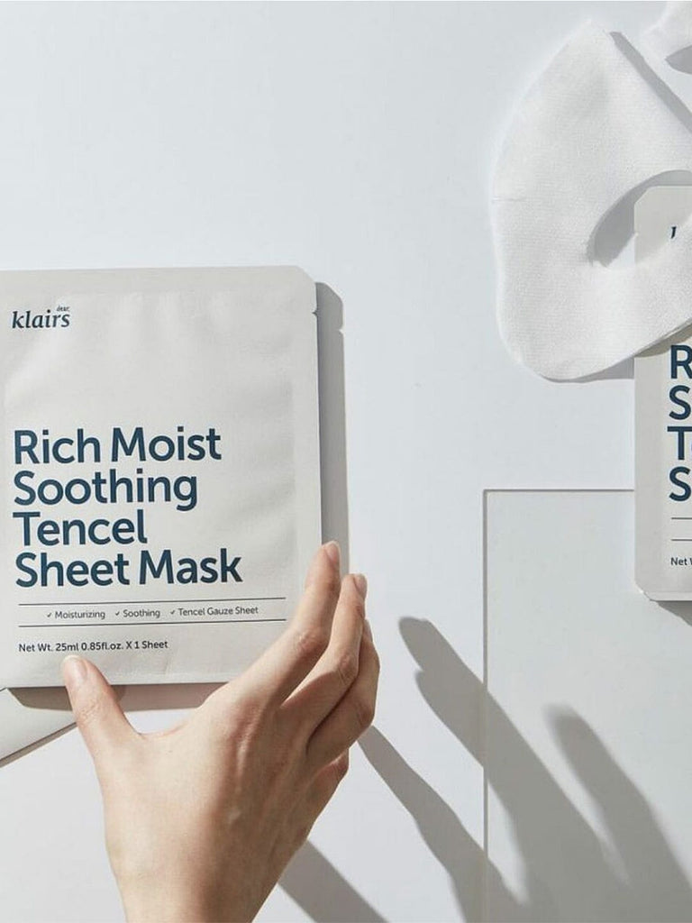 Klairs Rich Moist Soothing Tencel Sheet Mask (1pcs)