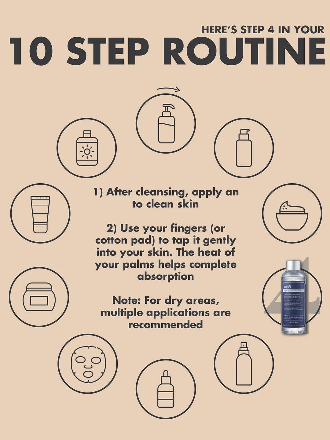 Klairs Supple Preparation Unscented Toner 180 ml