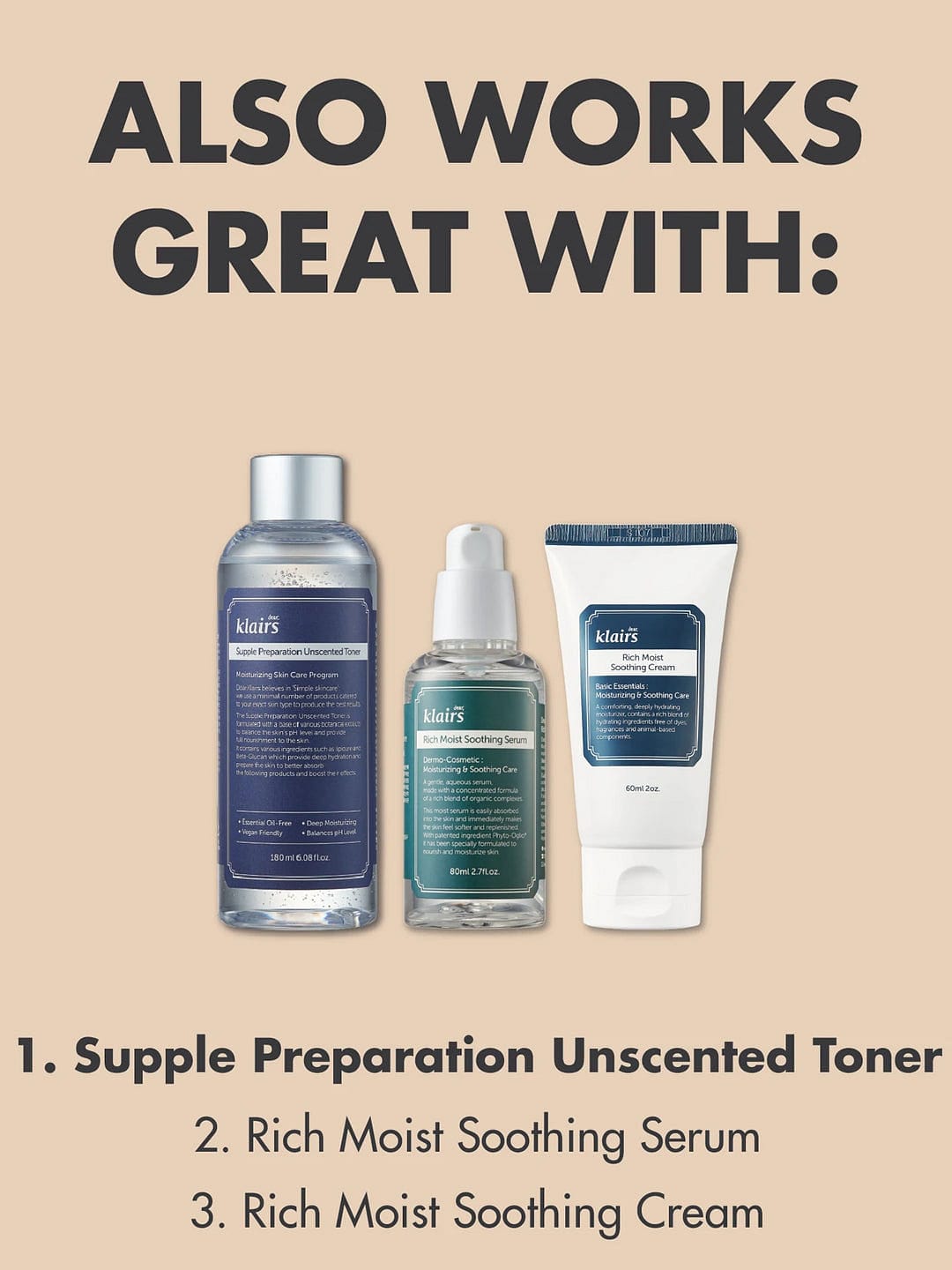 Klairs Supple Preparation Unscented Toner 180 ml