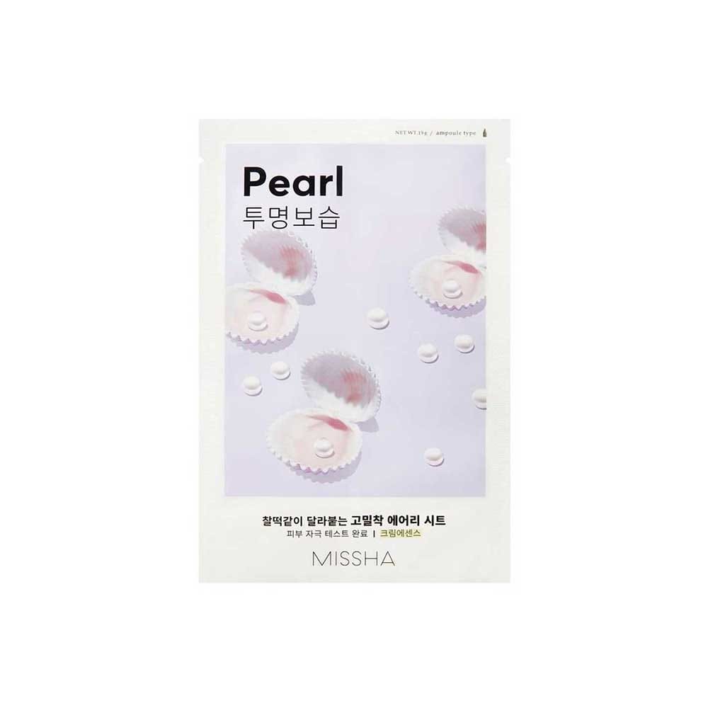 MISSHA Airy Fit Sheet Mask (Pearl) [SET-5]  For Remove's Dullness Unisex
