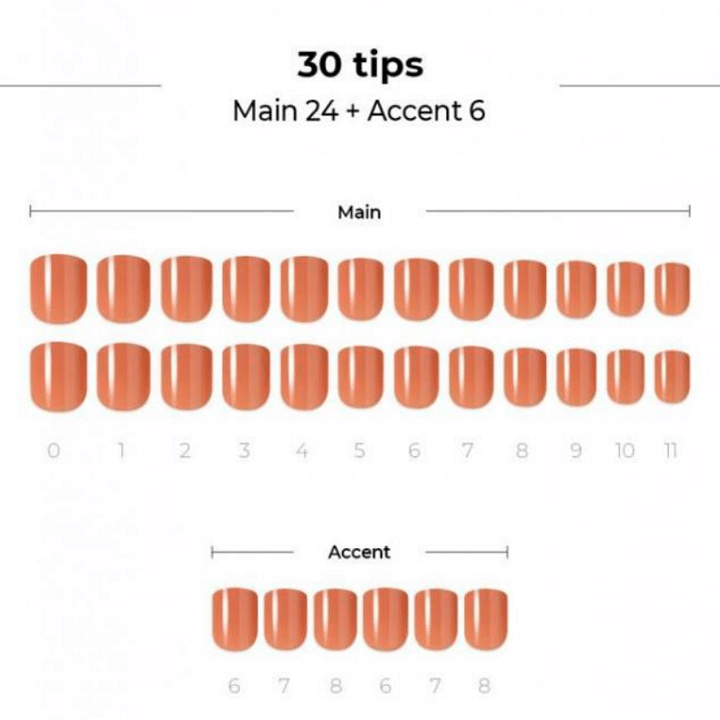 DASHING DIVA MAGICPRESS Orange Ochre 2