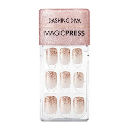 DASHING DIVA MAGICPRESS Pink Gold Rain