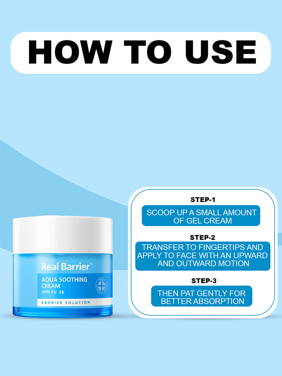 Real Barrier Aqua Soothing Cream 50ml