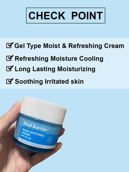 Real Barrier Aqua Soothing Cream 50ml