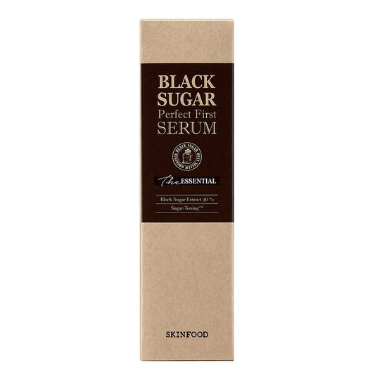 SKINFOOD Black Sugar Perfect First Serum The Essential : Smooth and nourish skin