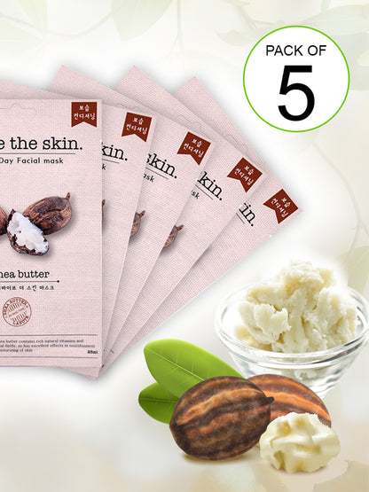 Shea Butter Face Mask 5 sheet