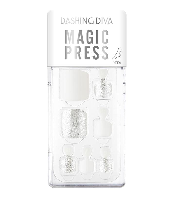 DASHING DIVA MAGICPRESS Silver White
