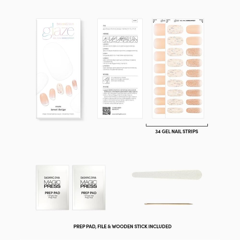 Dashing Diva Glaze Jewel Beige