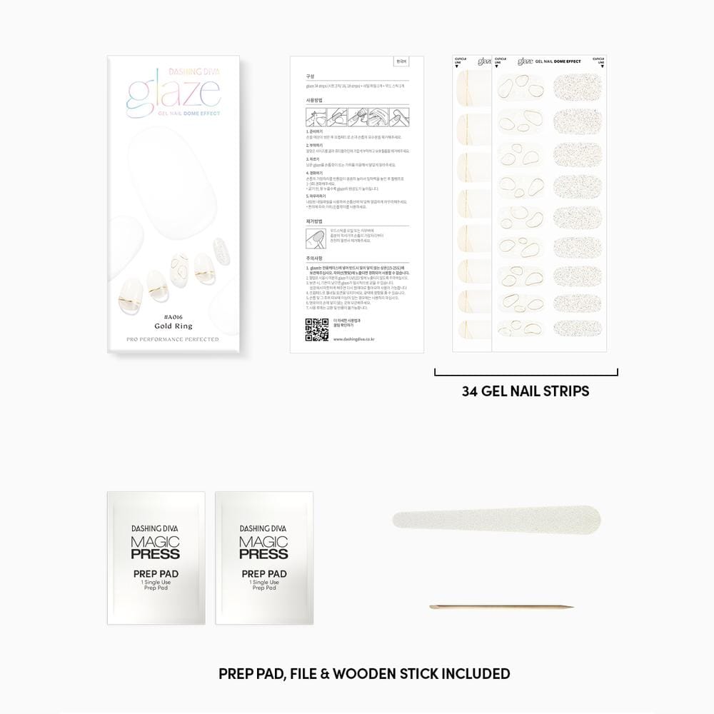 Dashing Diva Glaze Gold Ring 5