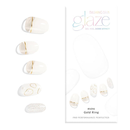 Dashing Diva Glaze Gold Ring