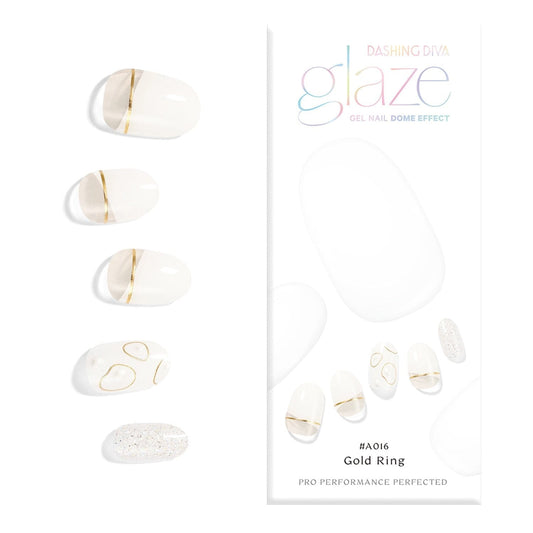 Dashing Diva Glaze Gold Ring