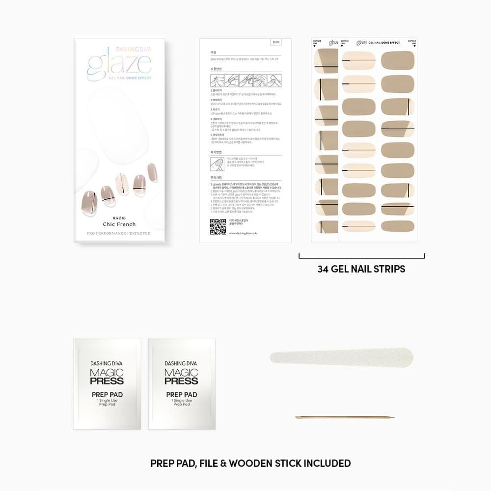 Dashing Diva Glaze Chic French 4