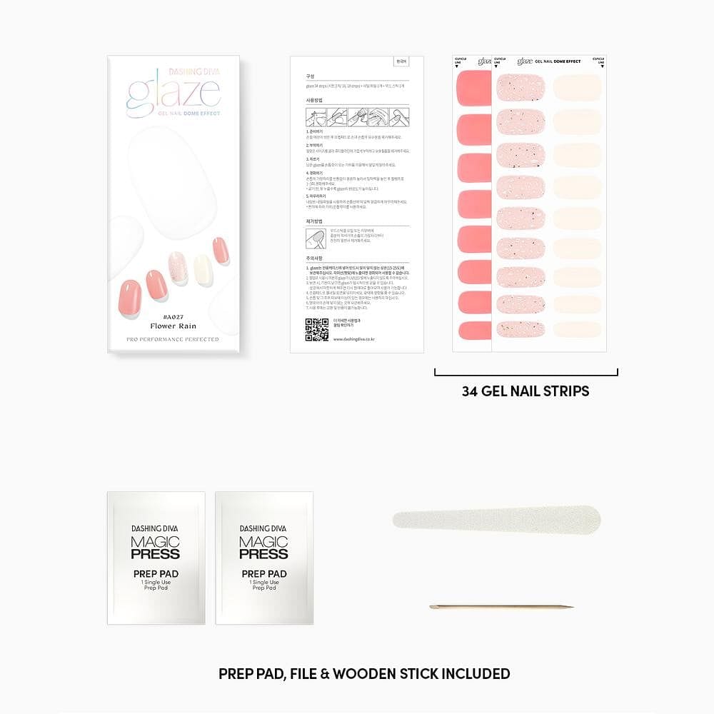 Dashing Diva Glaze Flower Rain 4