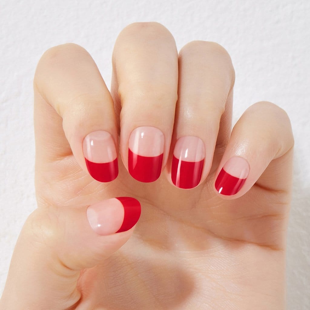  Dashing Diva Glaze Red French 2