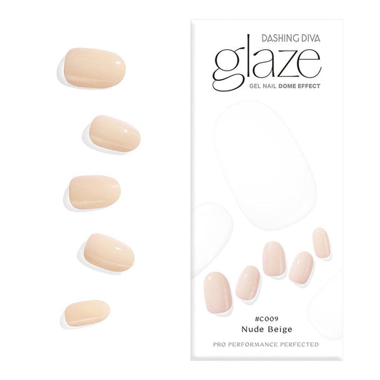Dashing Diva Glaze Nude Beige