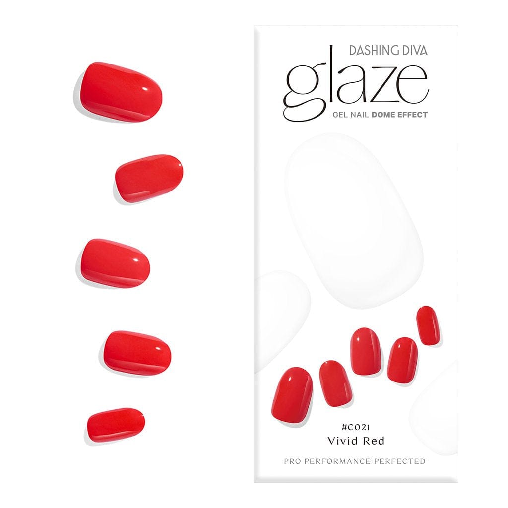 Dashing Diva Glaze Vivid Red