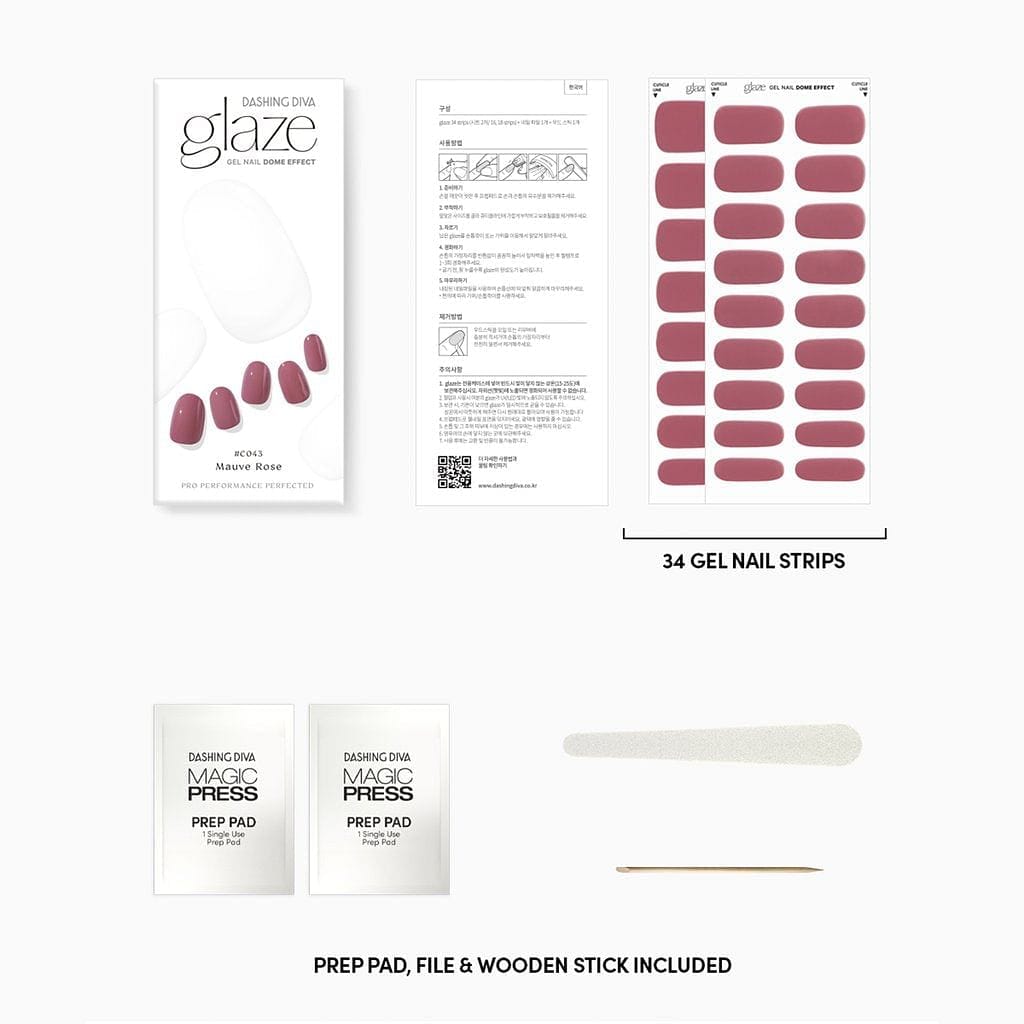  Dashing Diva Glaze Mauve Rose 4