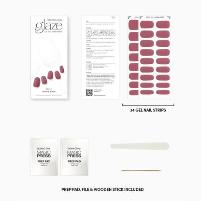  Dashing Diva Glaze Mauve Rose 4