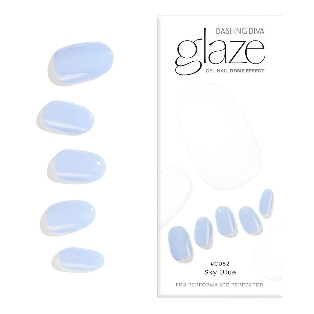 Dashing Diva Glaze Sky Blue 1