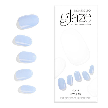 Dashing Diva Glaze Sky Blue 1