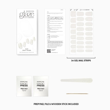 Dashing Diva Glaze Silver Twinkle 5