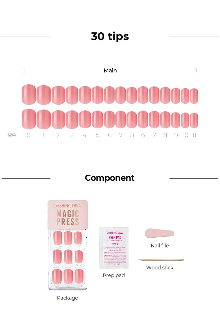 DASHING DIVA MAGICPRESS French Rose Pink  4