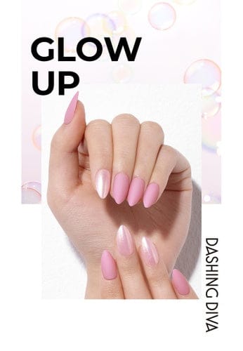 DASHING DIVA MAGICPRESS Pale Lavender Shine 2