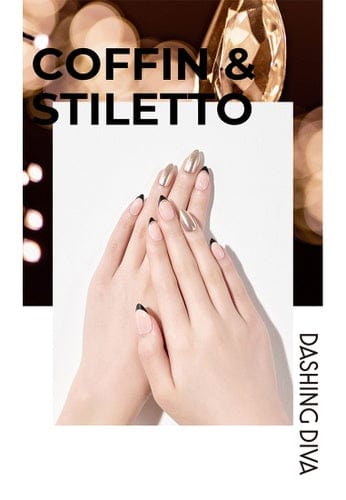 DASHING DIVA MAGICPRESS Black Edge