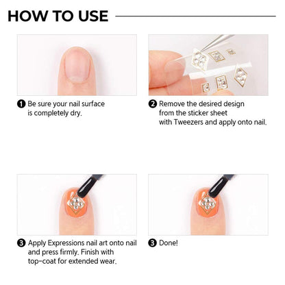 How to use DASHING DIVA EXPRESSIONS Blanc Lace