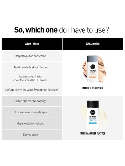 Suntique I'm Cover BB Sunstick(15g) (NB)