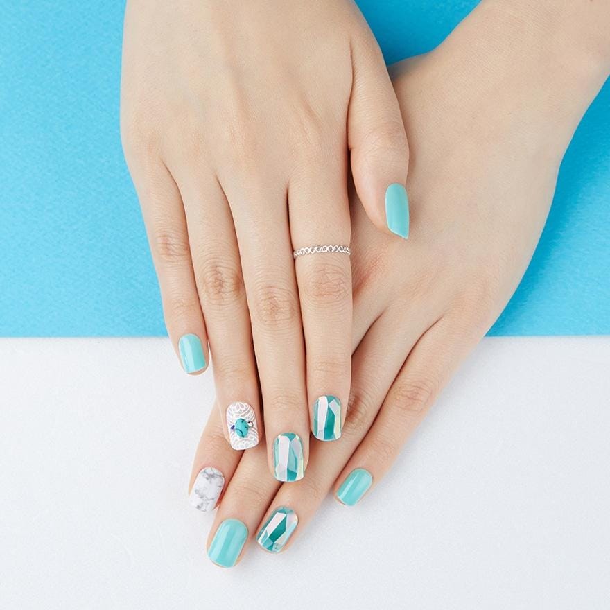 DASHING DIVA MAGIC PRESS Sensual Turquoise