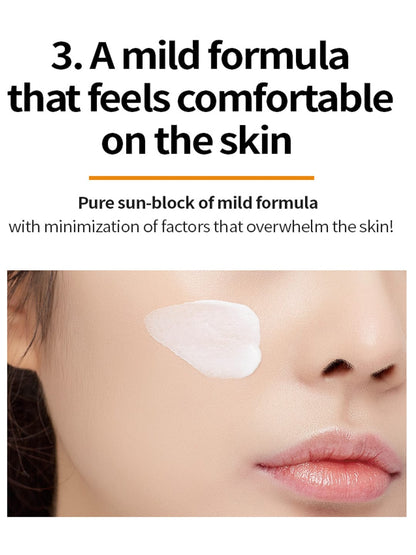 A'PIEU Pure Block Natural Daily Sun Cream SPF45/PA+++ (50ML)